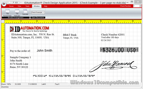 blank check printing software online check writer